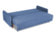 Фолде трёхместный диван флип-аут Велюр Priority 795 (синий) арт. 4673739701515
